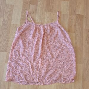 LOFT Pink Floral Camisole Top